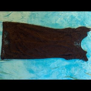 White House Black Market lace dress tags on XS